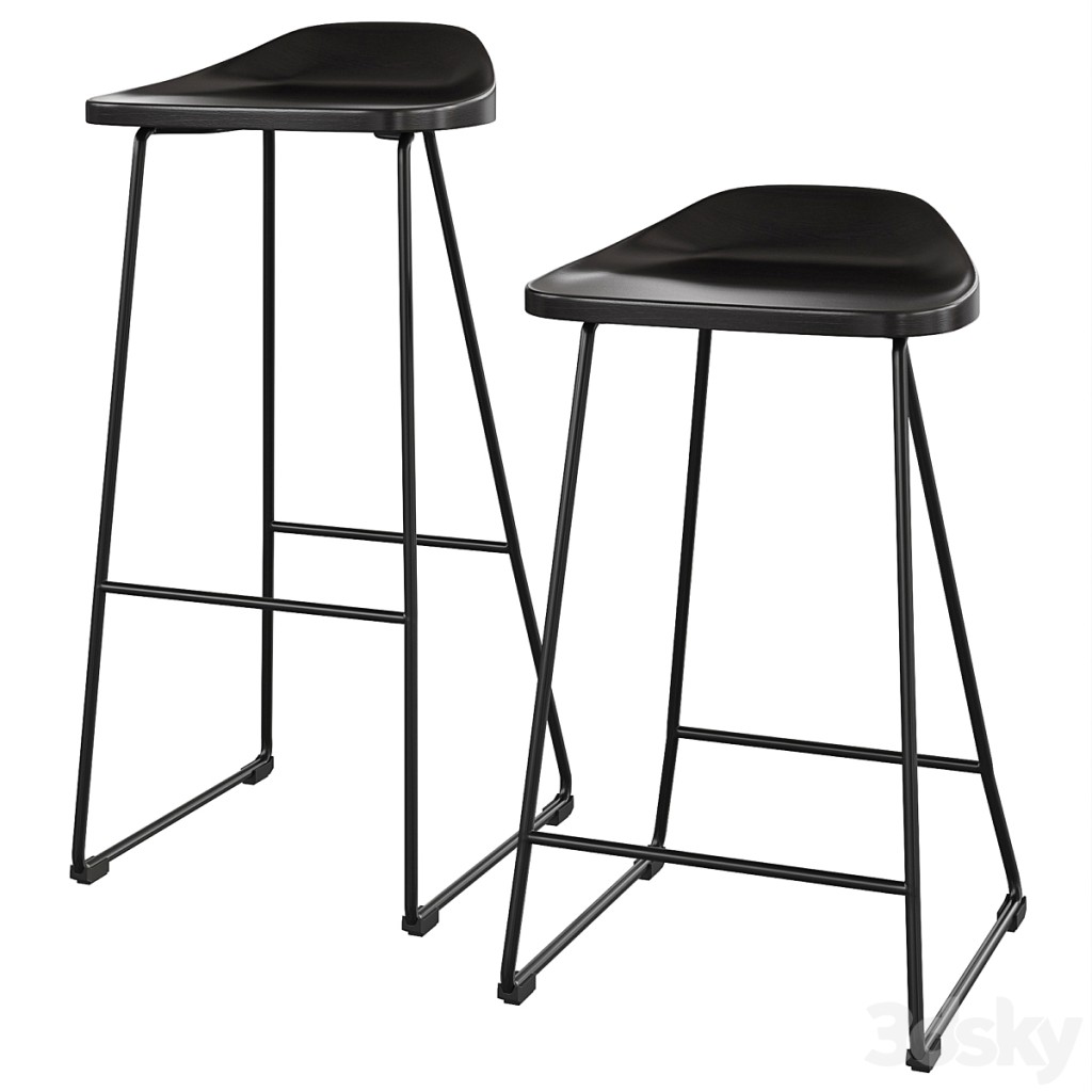 Brenner Wood Bar Stool