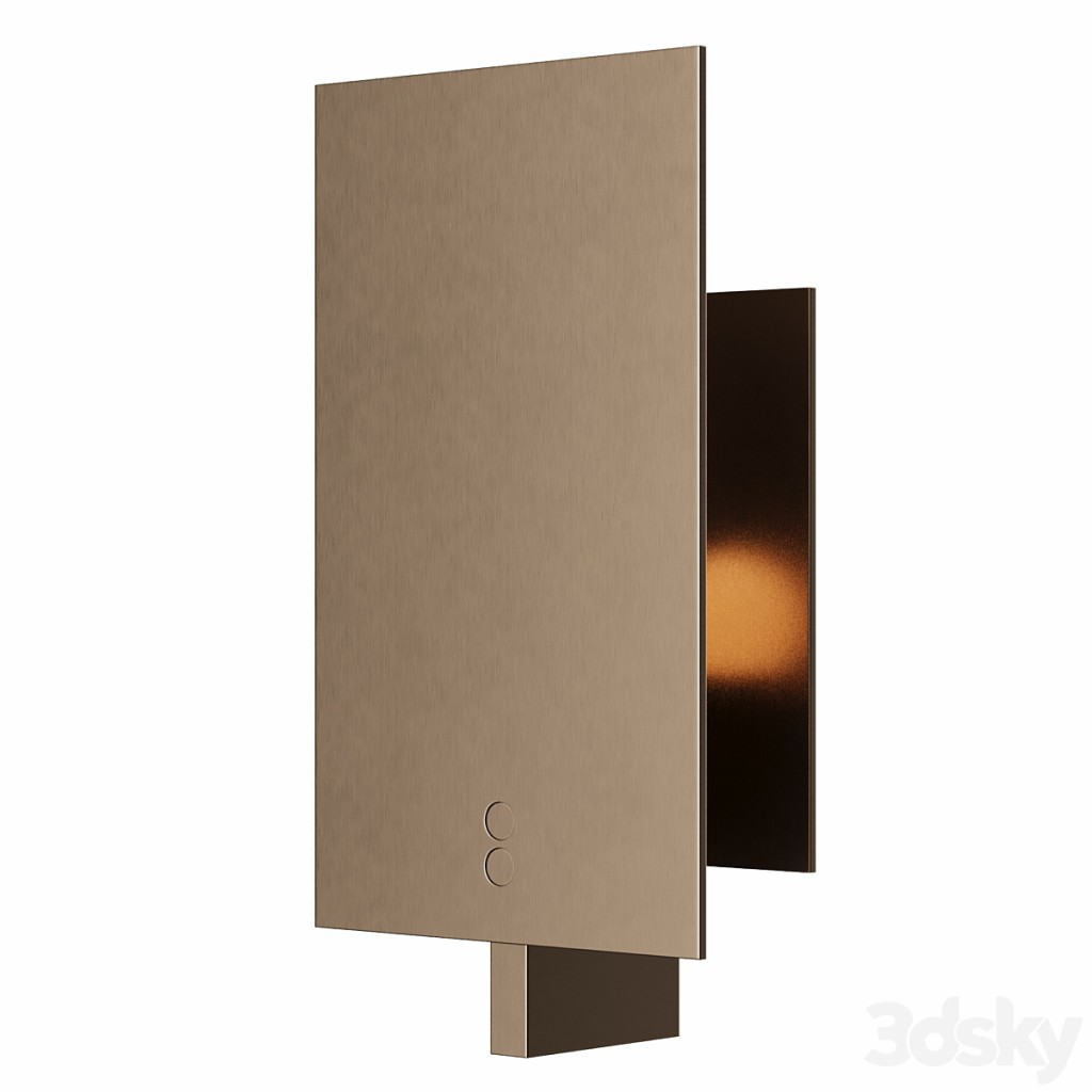 Plane wall lamp by Volker Haug Studio