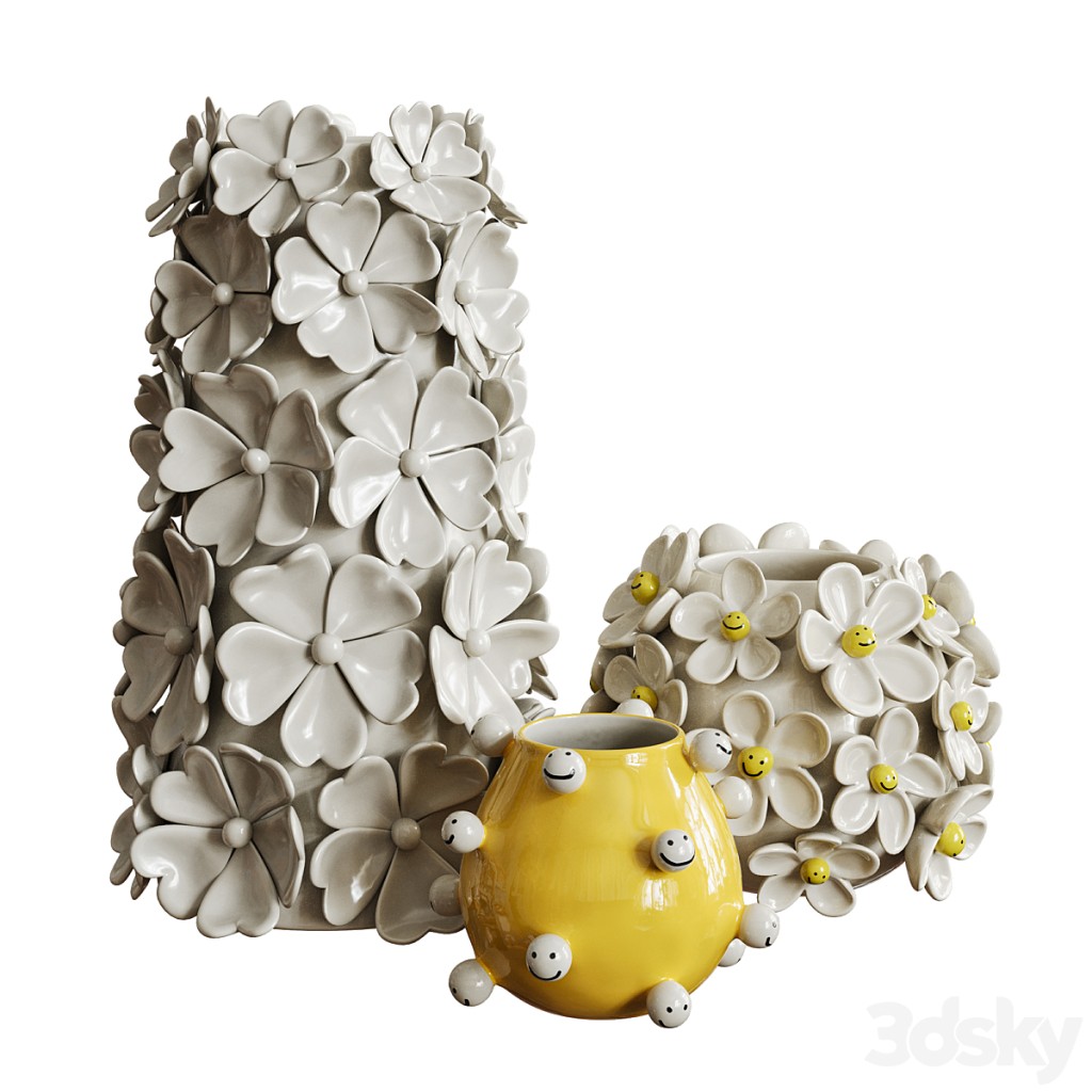 Decorative vases S01