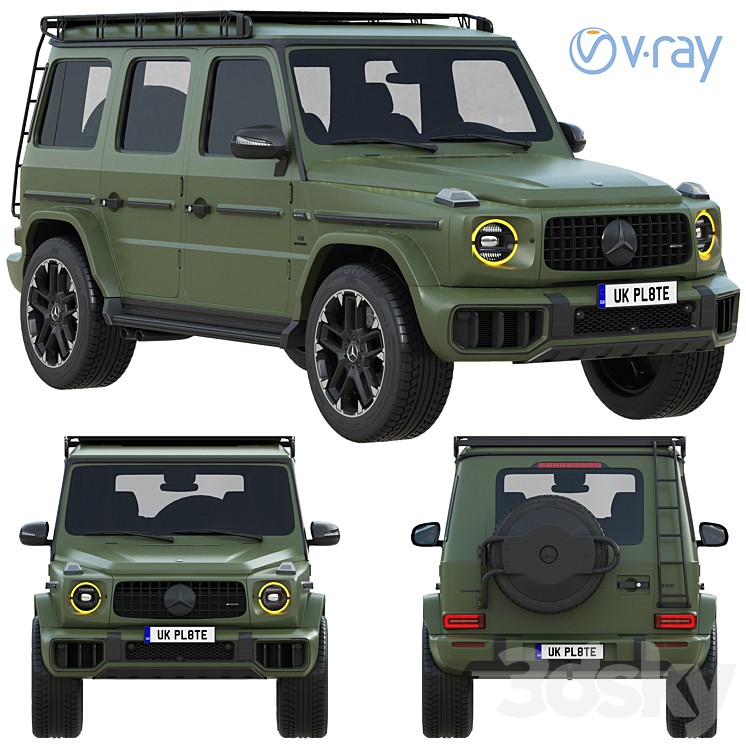 Mercedes-Benz G63 AMG 2025 Offroad Package PRO