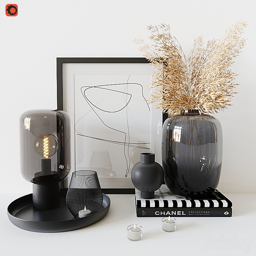 Decorative set housewolf