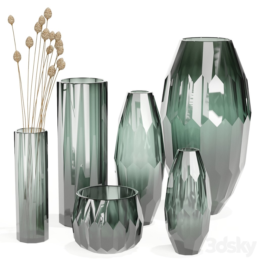 Klassik Studio Vases (Olive Set)
