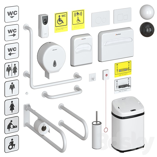 Bathroom Kit: Ksitex Cabin Decor