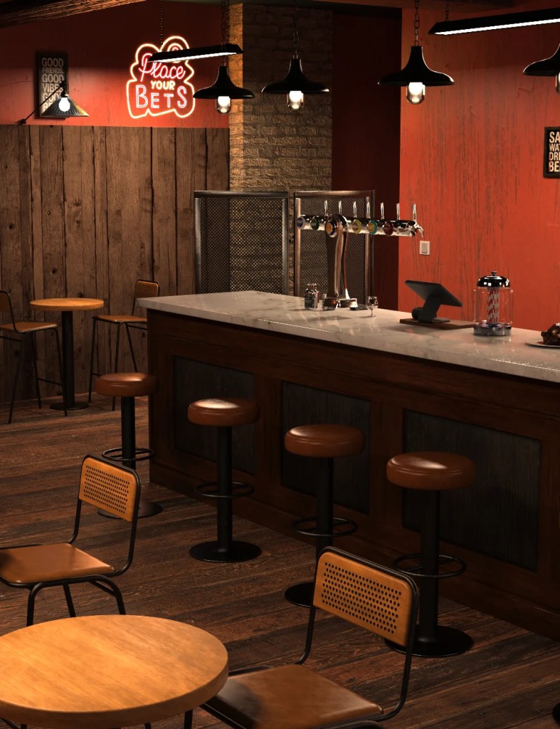 FG Industrial Style Bar
