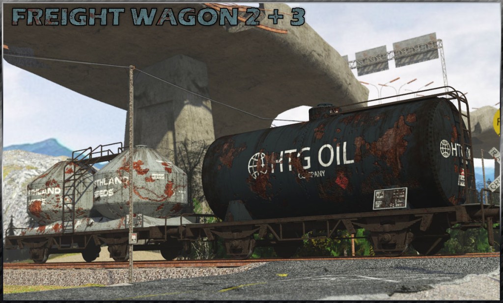Freight Wagon 2 and 3