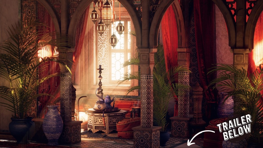 [UE5] Arabian Palace - A Middle Eastern Environment (5.0)