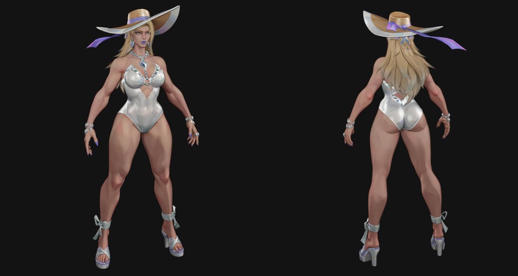 Emma Frost (White Wave Queen) Premium for Blender 5.x