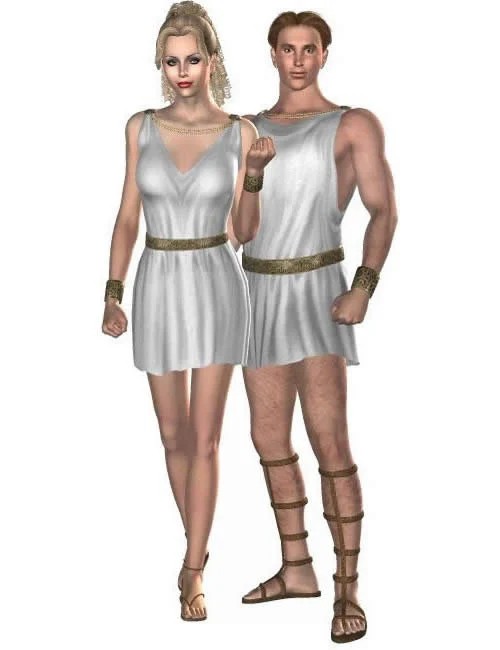 Olympian Conforming Clothing for Victoria and Michael