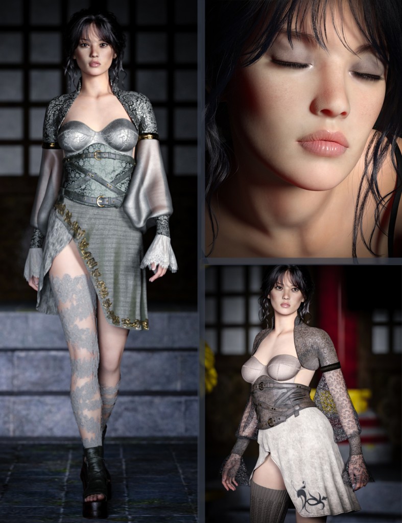 CB Suki Character, Clothing Set, Sandals and Texture Expansions Mega Bundle