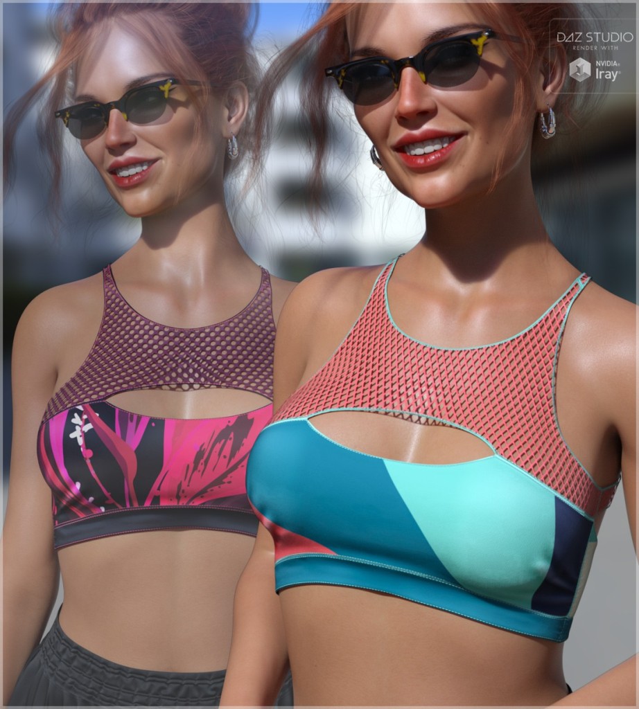 Trendy Textures for dForce Sporty Girl Bra