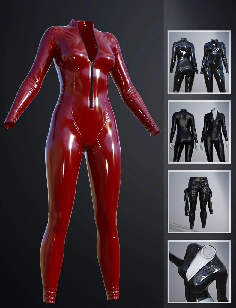 dForce SU Sexy Latex for Genesis 9