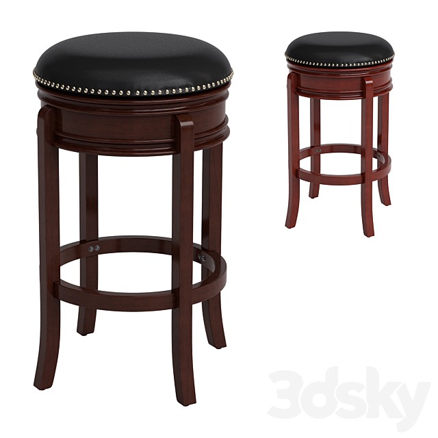 Wooden bar stool classic 29 inches
