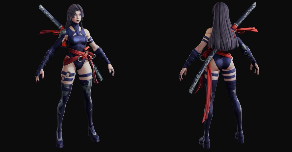 Psylocke S2 Premium for Blender 4.x