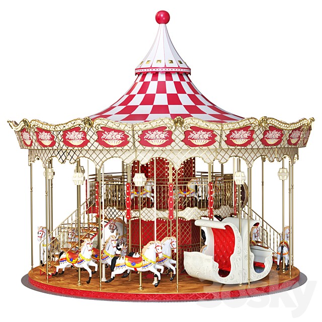 Two-level carousel