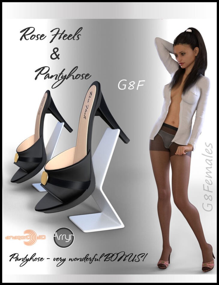 Rose Heels and Pantyhose G8F