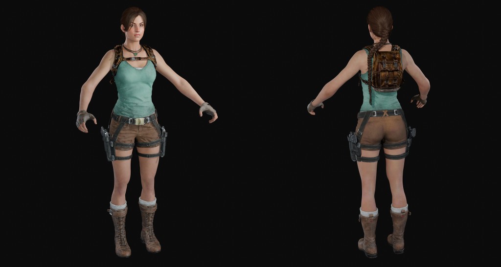 Lara Croft (CoD) Premium for Blender 3-4