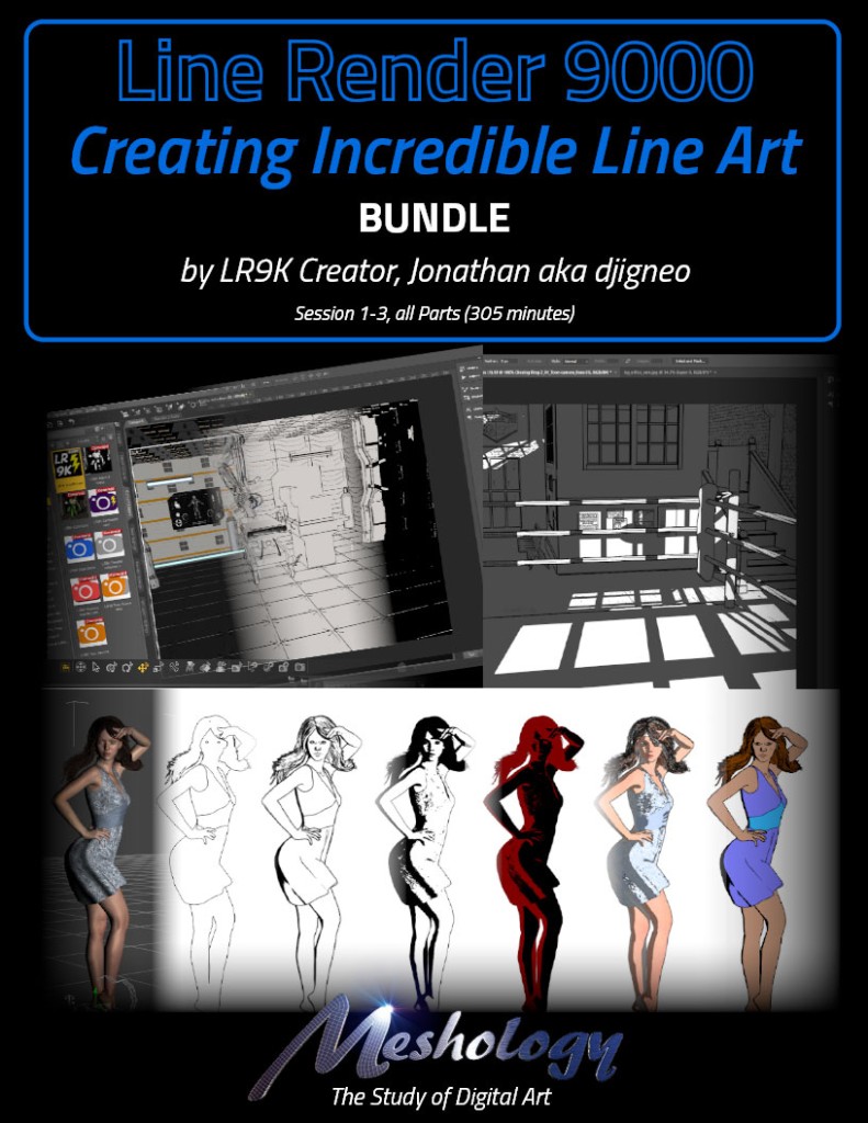 Creating Incredible Line Art with Line Render 9000
