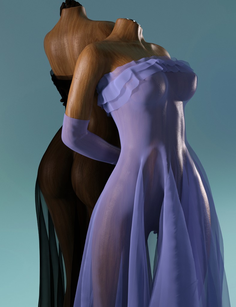 dForce Yk Bra Dress for Genesis 9