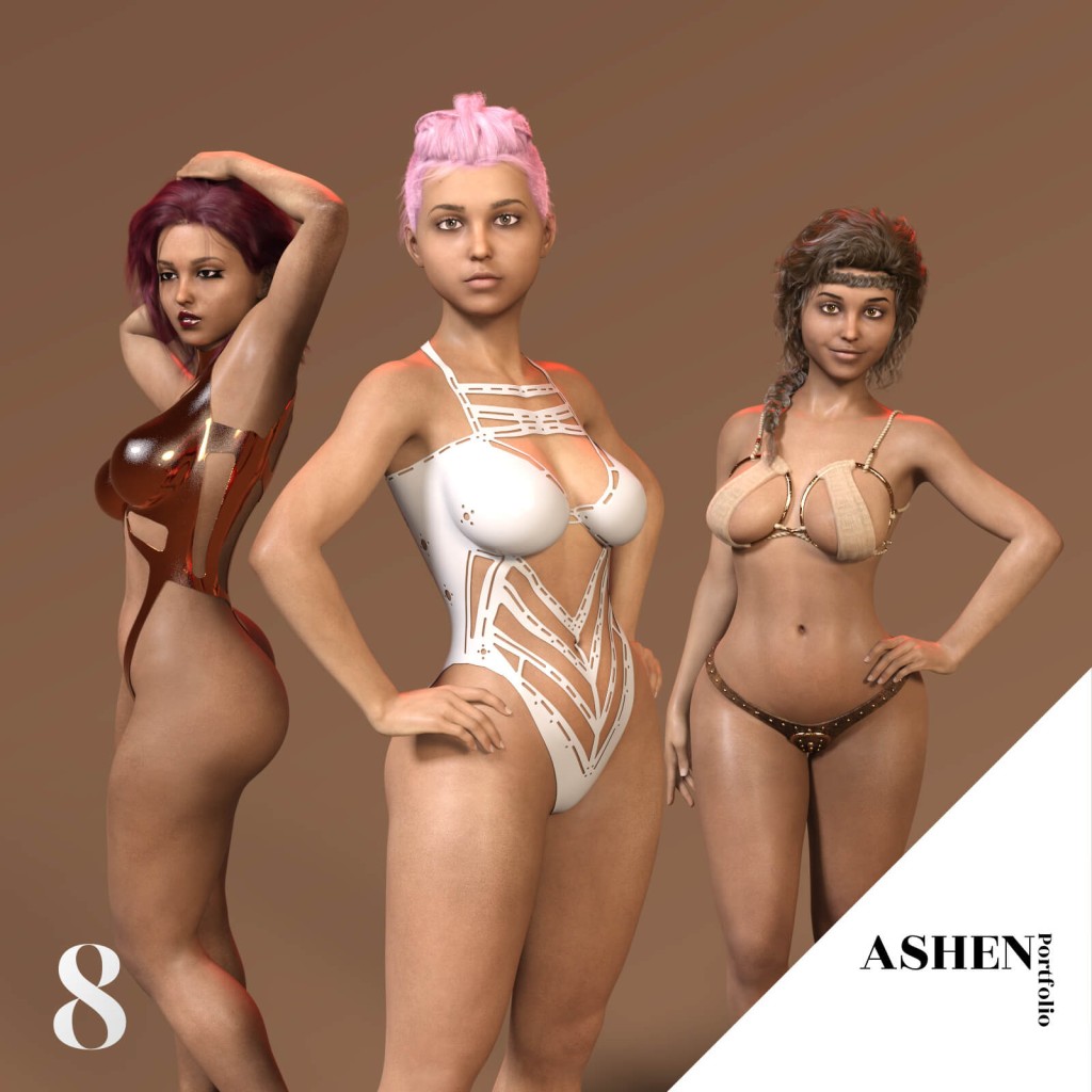 Nancy Tillote Character Morphs for G8F, 8.1F and G9