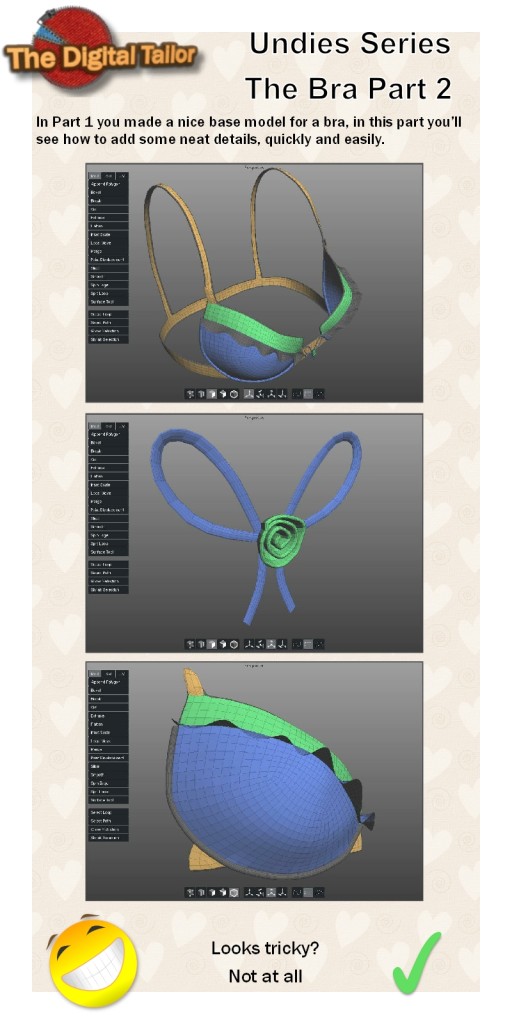 The Digital Tailor - The Bra Part 2
