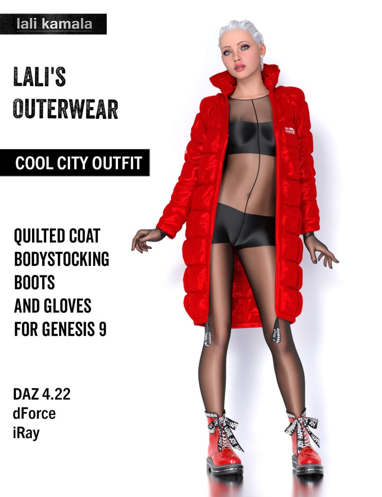 Lali’s Cool City Outfit for Genesis 9