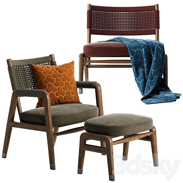 Flexform Ortigia armchair