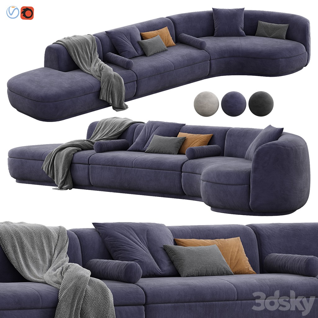 Baxter Piaf Sofa