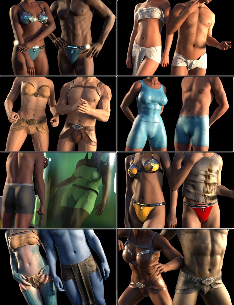 SY Genre Undergarments Megapack Genesis 9