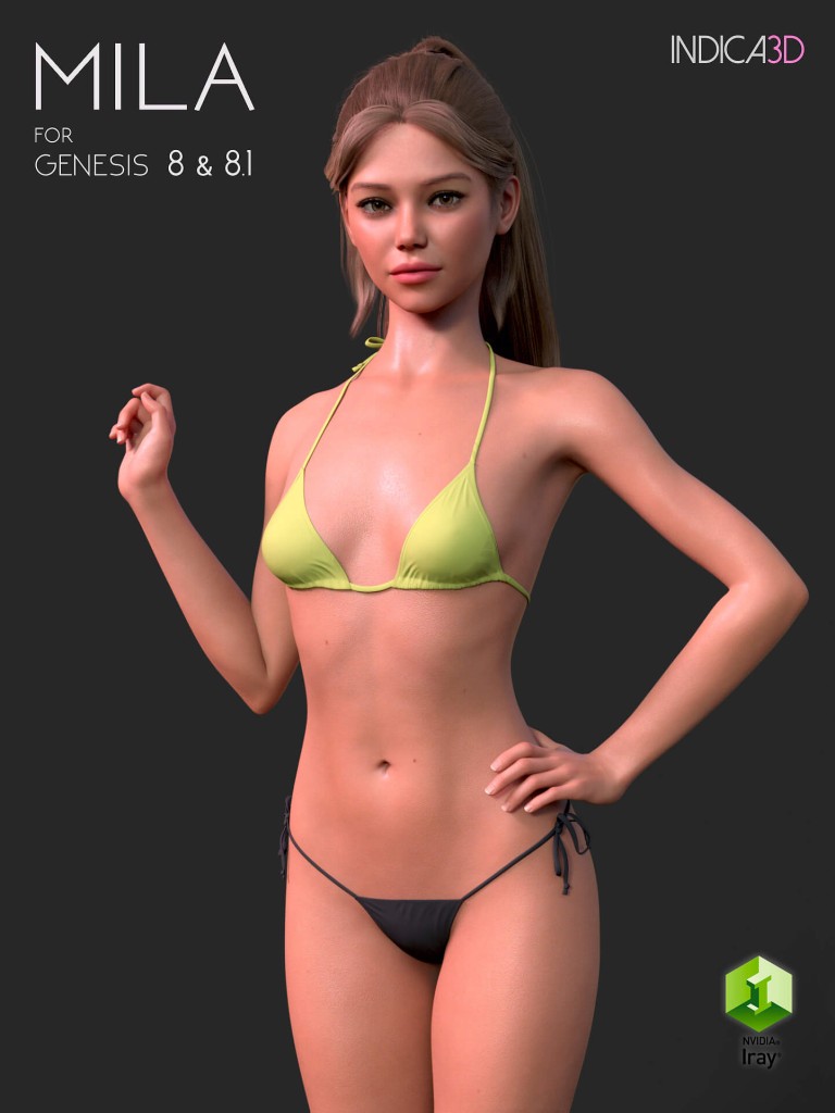 I3D Mila for Genesis 8 and 8.1 Female