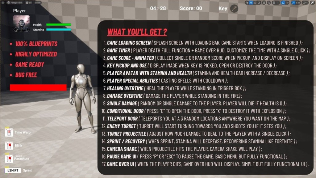 Gameplay Ability System ( GAS ), Fully Optimized, Game-Ready UE5.5