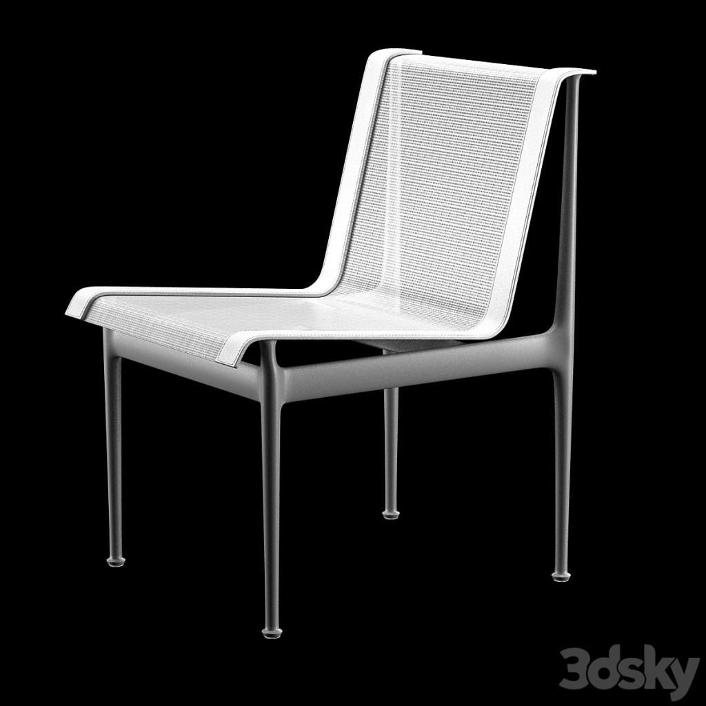 Dwr 1966 Collection Dining Side Chair 3D model