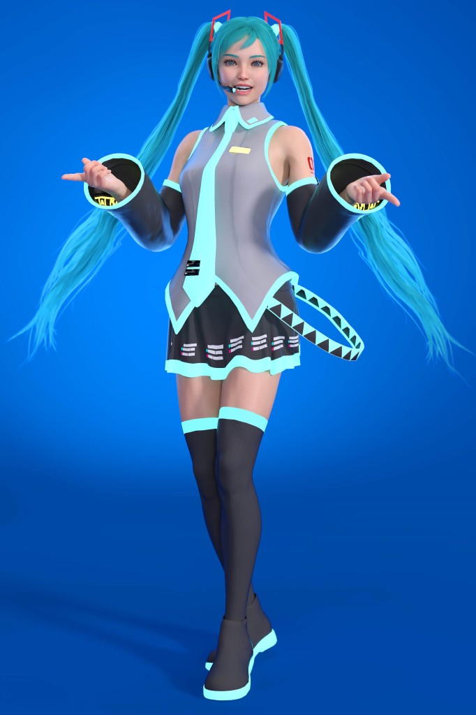 Hatsune Miku for Genesis 8 Female