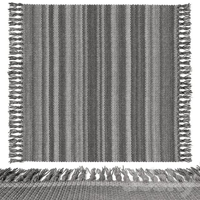 Carpet with tassels 2