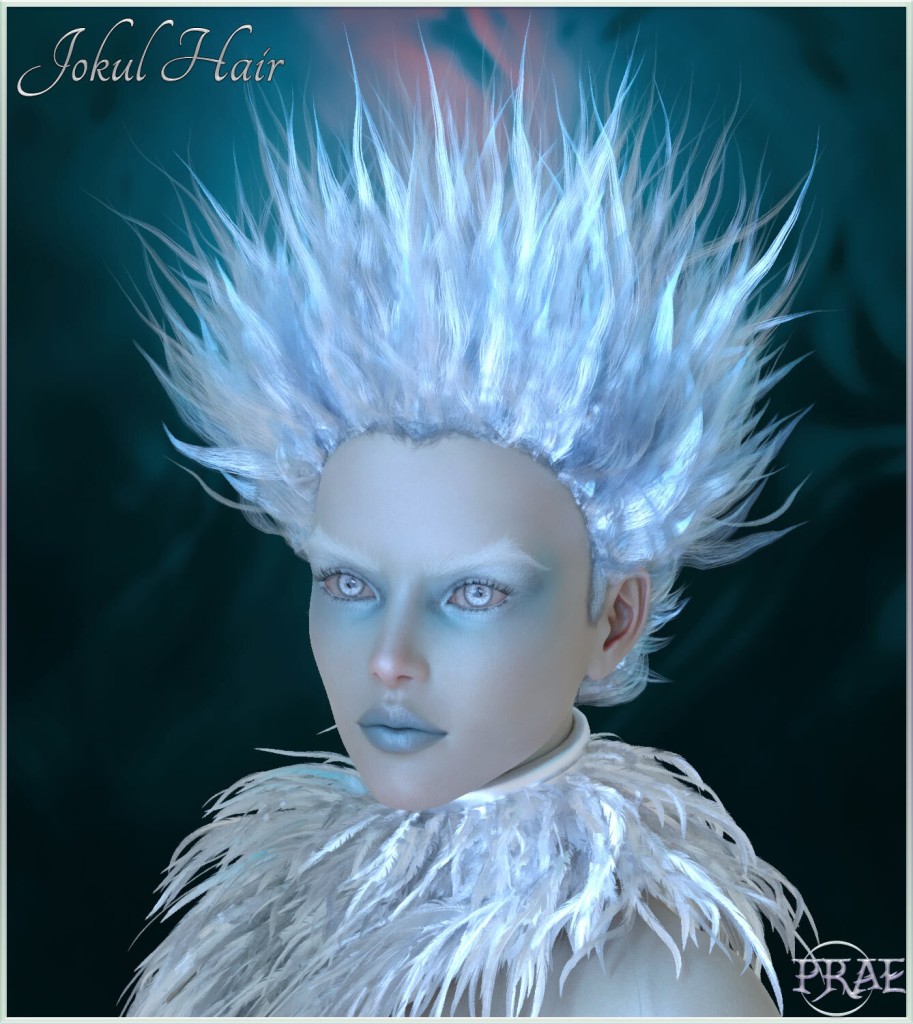 Prae-Jokul Hair For G8 Daz