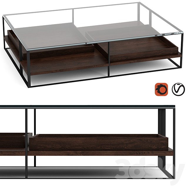 B&B Italia Maxalto Lithos coffee table