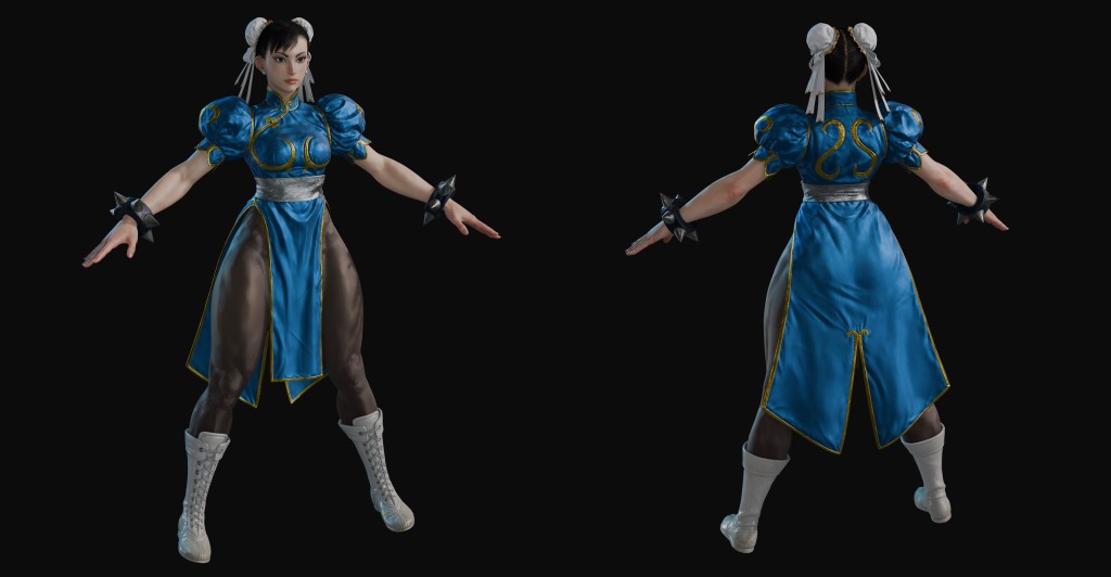 Chun-Li S2 Premium for Blender 4.x