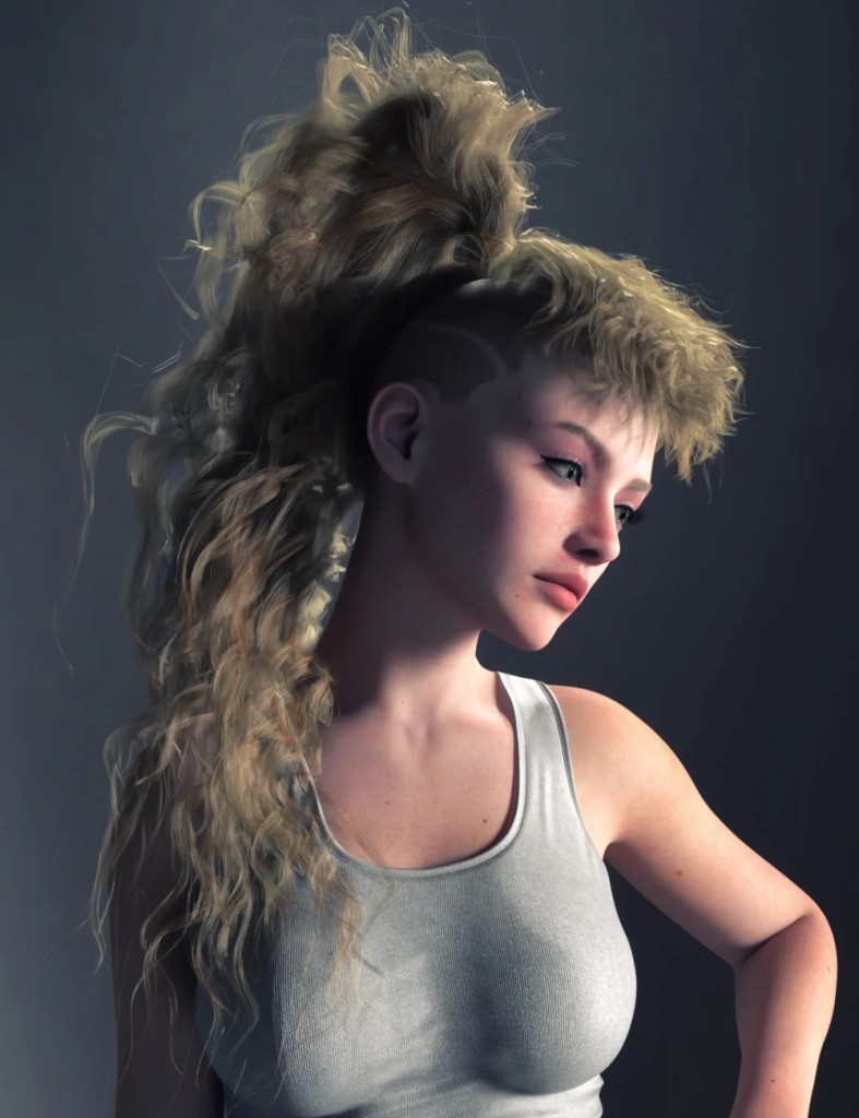 dForce CS Jessica Hair for Genesis 9