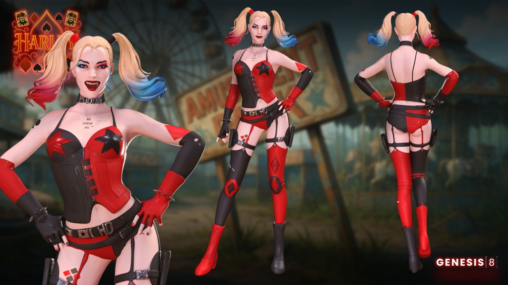 DCDL Harley Quinn for G8F