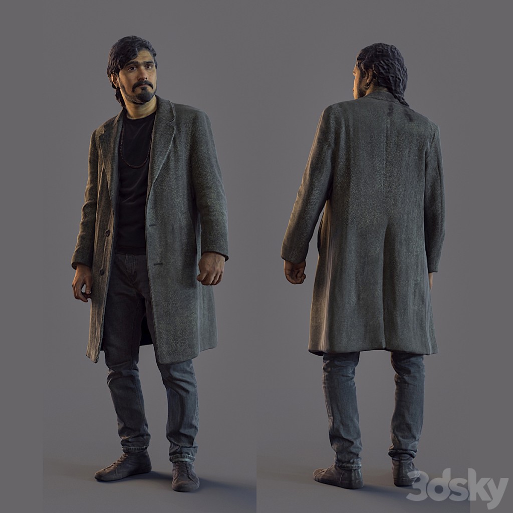 3d scan man 5