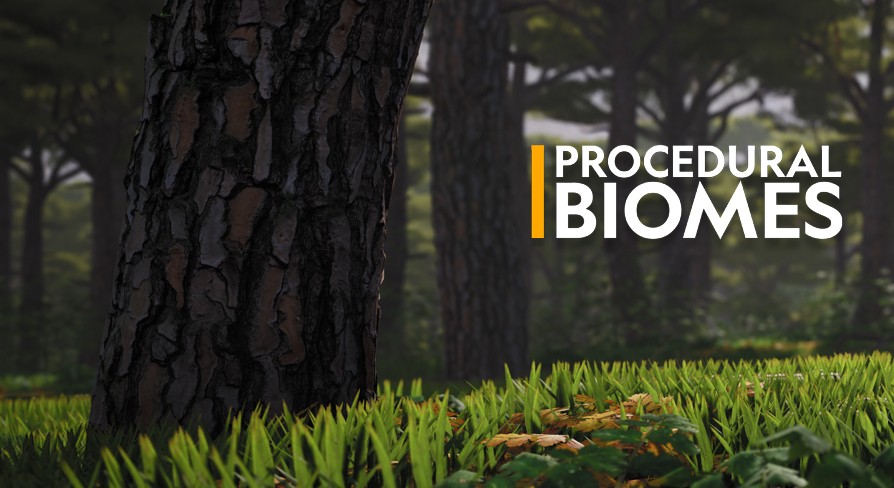 [UE5.1] Procedural Biomes