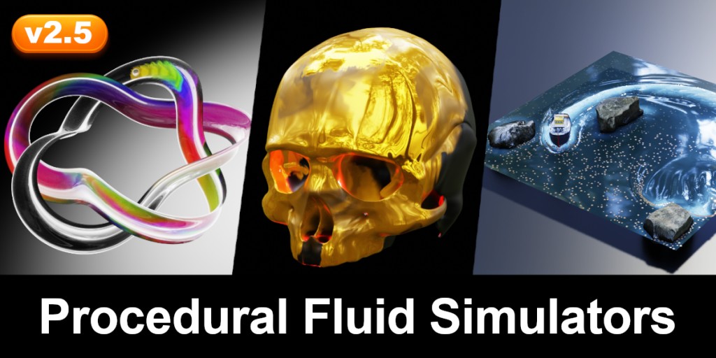 Procedural Fluid Simulators