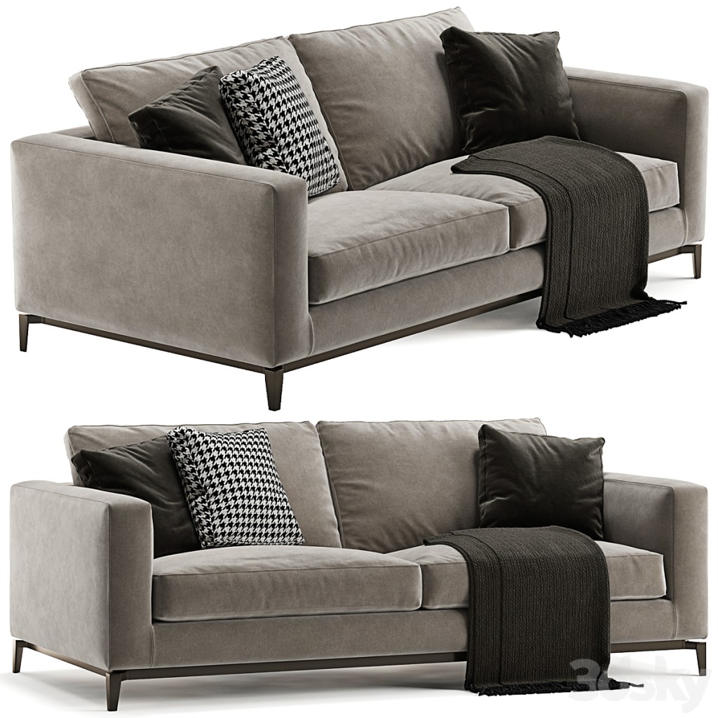 Minotti Andersen sofa 2 seats