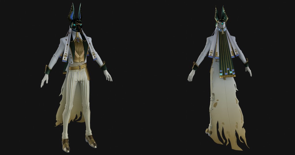 Drew (Anubis) S1 Premium for Blender 3