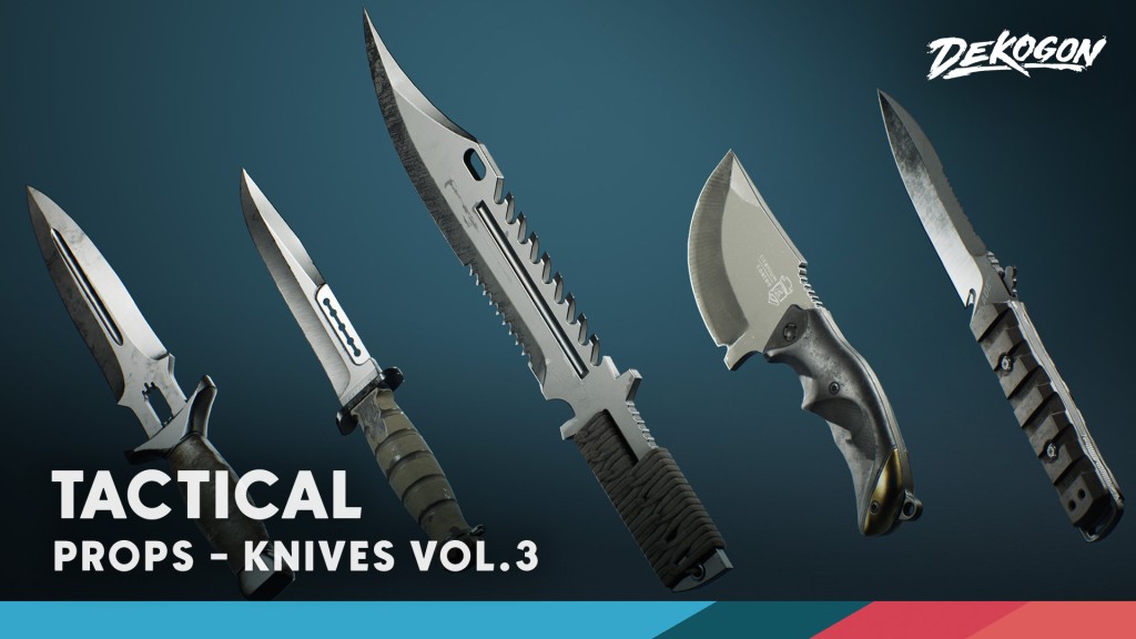 Knives VOL.3 - Tactical UE5.1