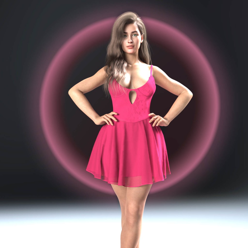 RQL-dForce Sweetheart Flare Corset Dress G8F & G8.1F