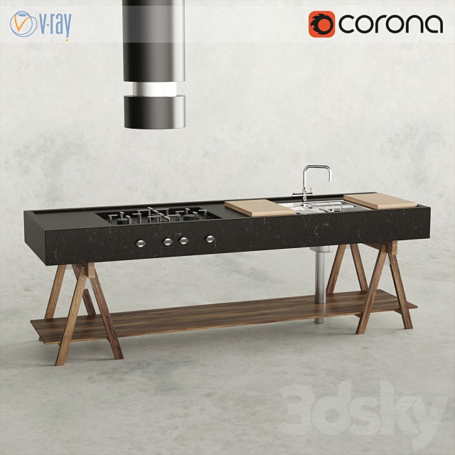 Kitchen Convivio Casa Lando