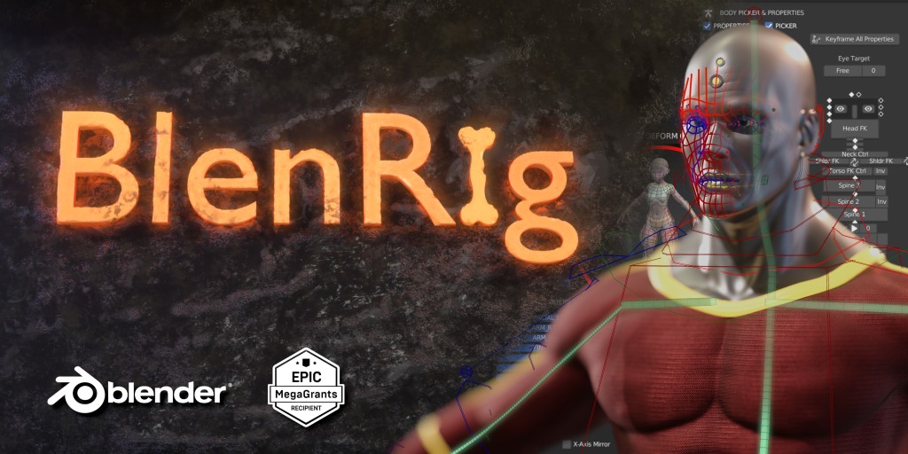 Blenrig 6 for Blender v2.1.0