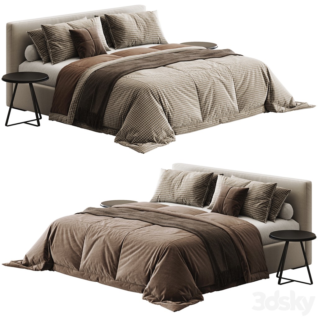 Lema Camille Fabric Bed