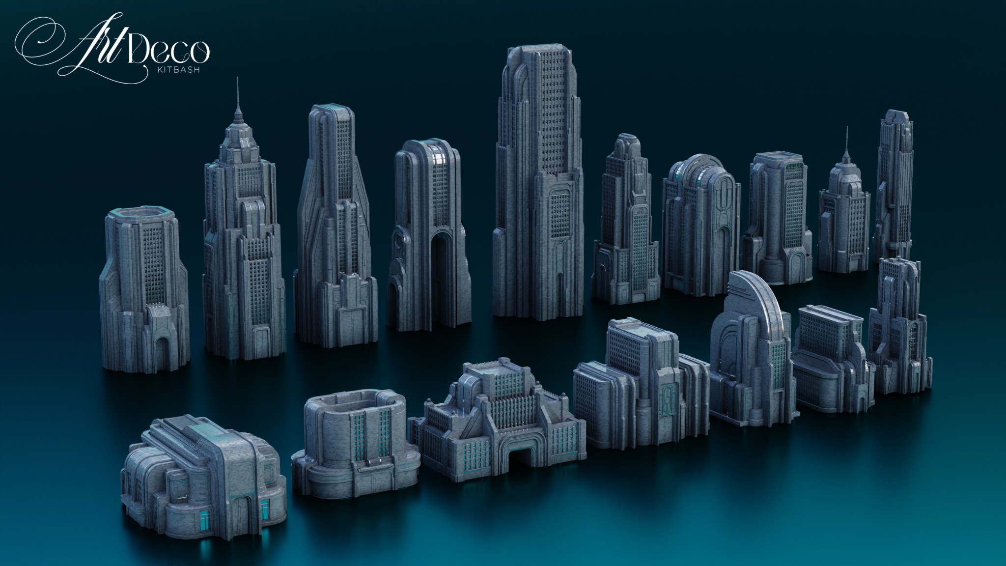 Art Deco - City Kitbash