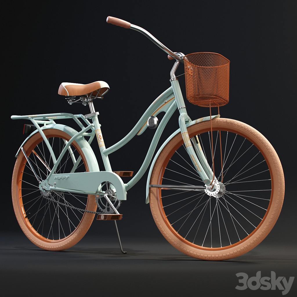 Huffy Nel Lusso Womens Cruiser Bike with Basket